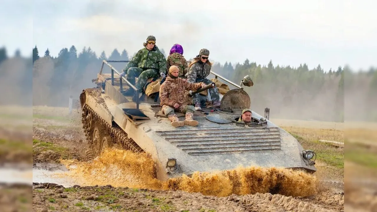 Tank tour and bazooka shooting